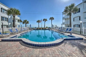 Oceanside Ormond Beach Condo, Steps to Shore!